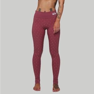 Creatures of XIX Gecko Grip Leggings XS in mauve excellent condition